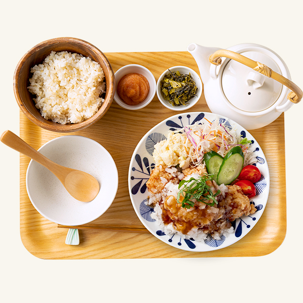 おろしそポン酢からあげ膳
