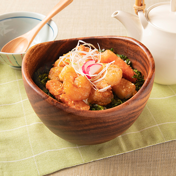 魚介たっぷり磯バター醤油焼きごはん